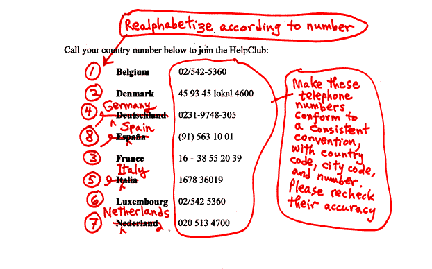 [ The HelpClub numbers in Europe (markup) ]