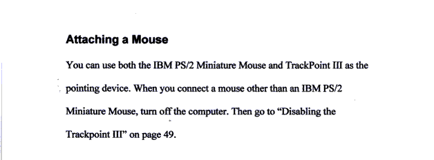 [ Attaching a mouse (original) ]